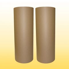 2 Rollen Natronmischpapier braun - Rolle 50 cm x 250 lfm, 80g/m� (10 Kg/Rolle)